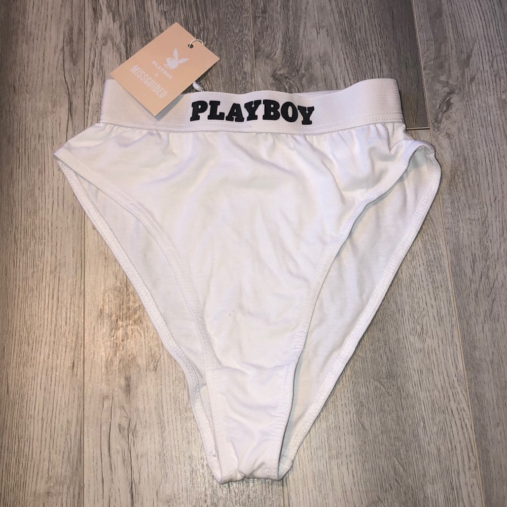 playboy high waisted underwear